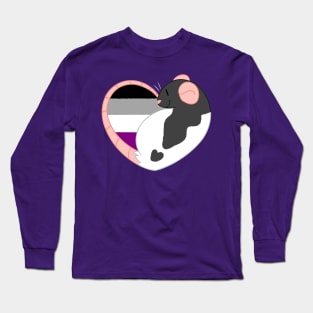 Asexual Pride Rat Long Sleeve T-Shirt